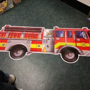 Vloerpuzzel Brandweerwagen